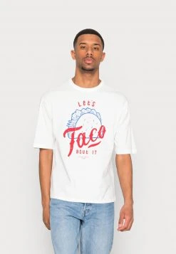 Auslauf ✔️ Even&Odd UNISEX - T-Shirt Print - Off White 🧨