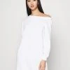 Am billigsten 🧨 Even&Odd Damen SWEAT OFF SHOULDER MINI DRESS - Freizeitkleid - White 🔔 -Even Od Verkaufe 628108e481ac470a8fe20a81671fe4b9