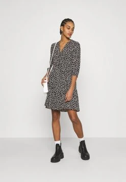 Brandneu 🥰 Even&Odd Damen Blusenkleid - Black/white 🎉 -Even Od Verkaufe 62a8d4d5a3974befbb85b2b6f83ae085