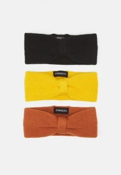Top 10 🤩 Even&Odd Damen 3 PACK - Mütze - Black/yellow/orange ✔️