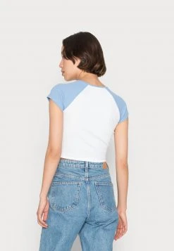 Bestes Angebot 😍 Even&Odd T-Shirt Basic - White Light Blue | Damen 🤩 -Even Od Verkaufe 65918b41de02418c936d3e2d2c3fe304