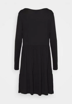 Schlussverkauf 😍 Even&Odd Damen Jerseykleid - Black ⭐ -Even Od Verkaufe 65f2183a4c0e4bdd9681edc63b5cd4e7