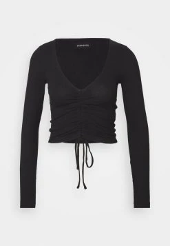 Brandneu ⌛ Even&Odd Damen Langarmshirt - Black ✨ -Even Od Verkaufe 66e8b0d453444f14944f823827c76432