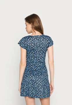 Aktion 🥰 Even&Odd Damen Jerseykleid - Black/blue 🔔 -Even Od Verkaufe 69f4d9ac87934c64bd9d528da341f826