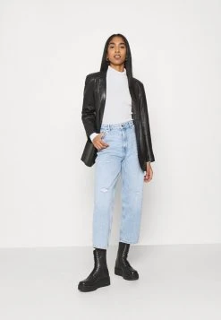 Brandneu ⌛ Even&Odd Damen CROPPED TURTLE NECK 2 PACK - Strickpullover - Black/ White 😉