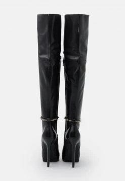 Am billigsten ❤️ Even&Odd Damen LEATHER - High Heel Stiefel - Black ⭐ -Even Od Verkaufe 6c6bb3edfbb34a25843db70875a4325c