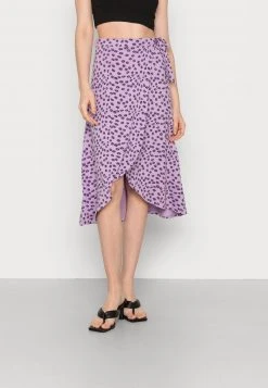 Coupon 🥰 Even&Odd Damen Wickelrock - Purple ✨