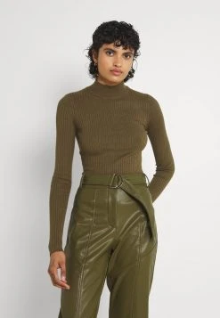 Bestpreis 🧨 Even&Odd Damen Strickpullover - Khaki 😍