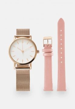 Bester Verkauf 🧨 Even&Odd Damen SET - Uhr - Rose Gold-coloured/pink 💯