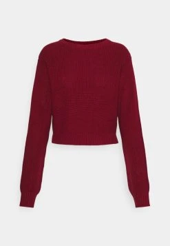 Neu ⭐ Even&Odd Damen HIGH CROPPED SIDE SLIT - Strickpullover - Red 💯 -Even Od Verkaufe 71248f290b91411a9252e4a03355280d