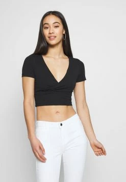 Bestes Angebot 🔥 Even&Odd Damen 2 PACK - T-Shirt Print - Black/white 🧨 -Even Od Verkaufe 744038dbdf78440d964ebc549393a7be