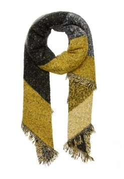 Am billigsten 🎉 Even&Odd Damen Schal - Grey/yellow 🔥