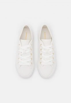Budget 🤩 Even&Odd Damen Sneaker Low - White/gold 😀 -Even Od Verkaufe 74d2cd94f94b438fa0e1b6adb592c497
