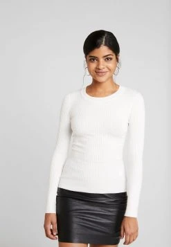 Billig 🎁 Even&Odd Damen Strickpullover - White 👍