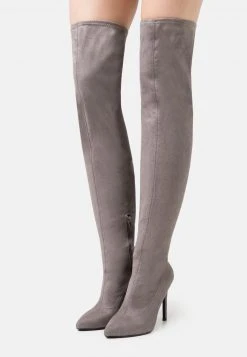 Bestpreis 🔔 Even&Odd Damen High Heel Stiefel - Grey 🎉