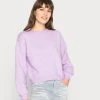 Schlussverkauf ✔️ Even&Odd Damen BALLOON SLEEVE JUMPER - Strickpullover - Lilac 🤩