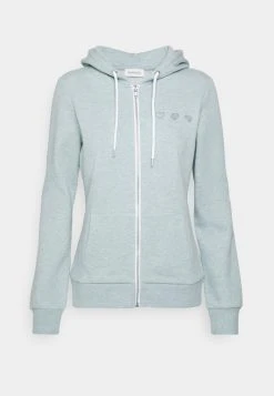 Neu ⭐ Even&Odd Damen Sweatjacke - Mottled Light Green ⭐