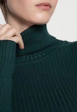 Großhandel 🎉 Even&Odd Damen BASIC TURTLE NECK - Strickpullover - Dark Green ✨ -Even Od Verkaufe 7c5b046f10fc49afbf89a65279c76f6b