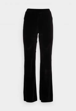 Großhandel ✔️ Even&Odd Damen Velvet Flared Leg Trousers - Stoffhose - Black ⌛ -Even Od Verkaufe 7f3c06e646c842eaa48cd150120dd1a2