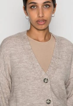 Am billigsten 🔥 Even&Odd Damen BASIC BLEND BUTTON CROP - Strickjacke - Taupe 👏 -Even Od Verkaufe 7fb0056cf7c74fad967b4cdcc56d8ede