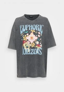 Blitzangebot ❤️ Even&Odd Damen T-Shirt Print - Black ✔️ -Even Od Verkaufe 811db17b3a244e3bbe423cd5be6f3094