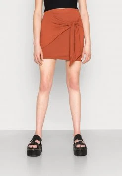 Auslauf 👏 Even&Odd Damen Minirock - Brown ⌛