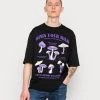 Aktion ✔️ Even&Odd OPEN YOU MIND MUSHROOMS TEE UNISEX - T-Shirt Print - Black 🎉 -Even Od Verkaufe 835cc7fff6ef4331915352dd4126285d