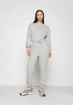Coupon ✨ Even&Odd Damen SWEAT - Oversized Comfy - Jumpsuit - Light Grey 😉