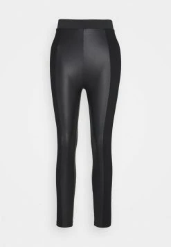 Besorgen 👍 Even&Odd Damen PU LEGGINGS WITH PUNTO INSERTS - Leggings - Hosen - Black 🔔 -Even Od Verkaufe 863ccf5d3d864f4abe1147d1205a54e0