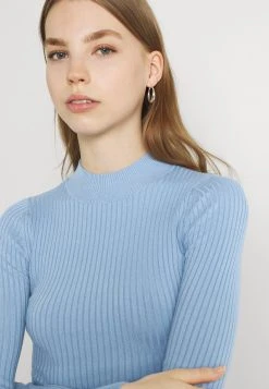 Schlussverkauf ❤️ Even&Odd Damen 2 PACK - Strickpullover - Black/light Blue 🎁 -Even Od Verkaufe 8910f651f8014c8fa7096d3793344da3