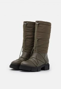 Auslauf ❤️ Even&Odd Damen WINTER BOOTIES - Schnürstiefel - Khaki ✨ -Even Od Verkaufe 892efad694d5428a891cc0274023f75b
