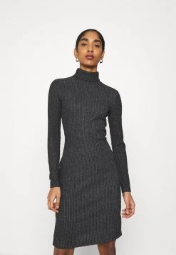 Neu ⌛ Even&Odd Damen Etuikleid - Mottled Anthracite ✔️