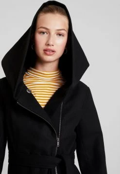 Coupon ⌛ Even&Odd Damen Klassischer Mantel - Black 😉 -Even Od Verkaufe 8d36bd0350724564ba1f515620849e7e