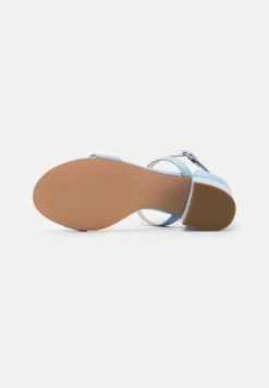 Auslauf 👏 Even&Odd Damen Riemensandalette - Light Blue ⭐ -Even Od Verkaufe 8d9e272fe0c84806bb6952215db32a71