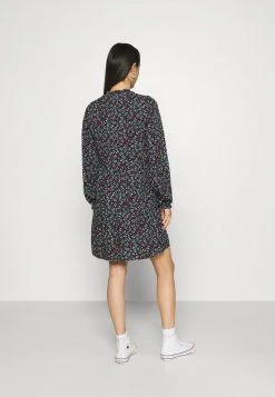 Großhandel ✔️ Even&Odd Damen Freizeitkleid - Black/blue ✨ -Even Od Verkaufe 8f0e062b0373477f97a82e11bb06f7bb