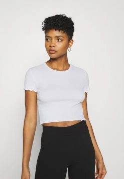 Coupon ⌛ Even&Odd Damen T-Shirt Basic - White ⌛