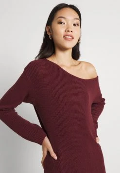 Bester Verkauf 🌟 Even&Odd Damen Strickkleid - Bordeaux 🥰 -Even Od Verkaufe 916dbbf02a3c4d6a9c4980f9ef565f73