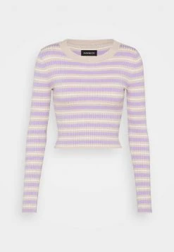 Rabatt ⭐ Even&Odd Damen 2 PACK - Strickpullover - Black/beige/lilac ⭐ -Even Od Verkaufe 9209e7d6b79d4770b63a15911642c132