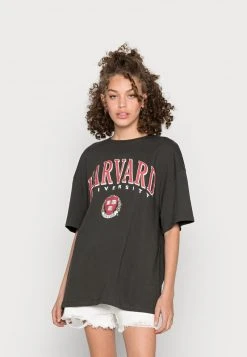 Budget ✨ Even&Odd T-Shirt Print - Anthracite | Damen 🎉