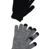 Coupon 🤩 Even&Odd Damen 2 PACK - Fingerhandschuh - Black/grey 🎉 -Even Od Verkaufe 9514c975b0734c2a94f28ce1337846ce