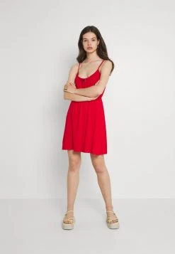 Am billigsten 👏 Even&Odd Damen Jerseykleid - Red 🎁