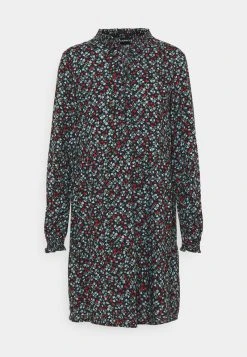 Großhandel ✔️ Even&Odd Damen Freizeitkleid - Black/blue ✨ -Even Od Verkaufe 965f2d3516b1497486fe50601e257763