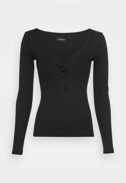 Budget ❤️ Even&Odd Damen Langarmshirt - Black 🤩 -Even Od Verkaufe 9818c985e65e4d90bdedbac625f9f3f5