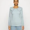 Schlussverkauf 👍 Even&Odd Damen Langarmshirt - Light Blue ❤️ -Even Od Verkaufe 998bb955d9904ae9bf05bdc1111daa42