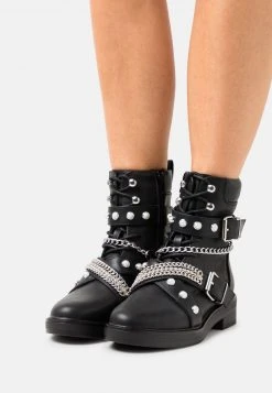 Aktion ✨ Even&Odd Damen Schnürstiefelette - Black 🧨