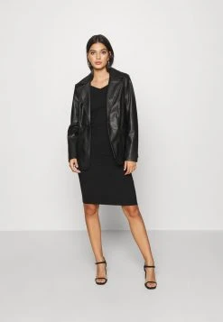 Bestes Angebot 🎁 Even&Odd Damen KNIT V NECK MIDI BODYCON DRESS - Etuikleid - Black 💯 -Even Od Verkaufe 9ca48da5fd44488e81715dbeb81097e0