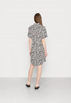 Am billigsten ❤️ Even&Odd Damen Blusenkleid - Black/white 🧨 -Even Od Verkaufe 9d4a9767cf864f3c95dee30ad1cf976d