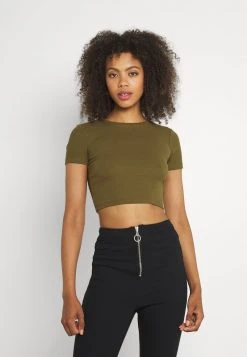 Billig 💯 Even&Odd Damen 3 PACK - T-Shirt Basic - Black/white/khaki 🤩 -Even Od Verkaufe 9db602bdf7804410a1aff06c2b834ed1