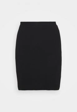 Angebote ⌛ Even&Odd Damen Basic Mini Ribbed Skirt - Bleistiftrock - Black 🧨 -Even Od Verkaufe 9e955763a1e04d8493b30d183c7933c6