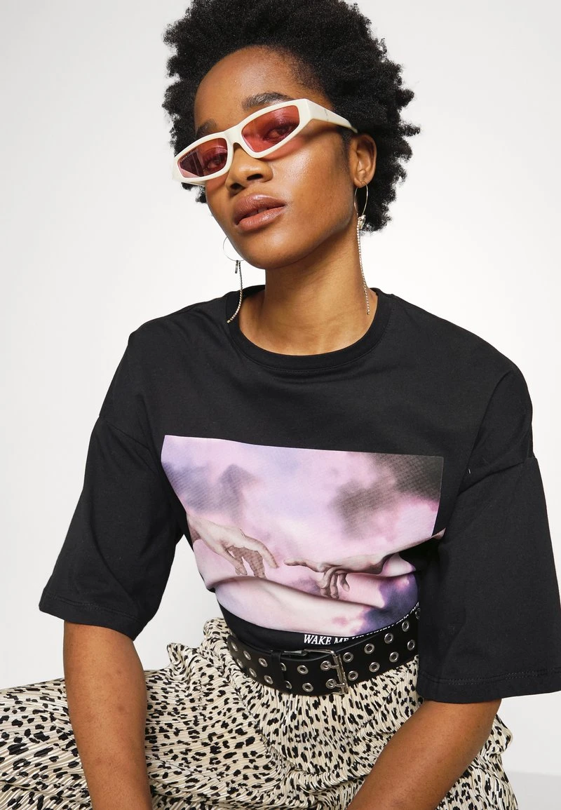 Angebote ⭐ Even&Odd T-Shirt Print - Black | Damen 👍 6 Angebote ⭐ Even&Odd T-Shirt Print - Black | Damen 👍 – Bild 4